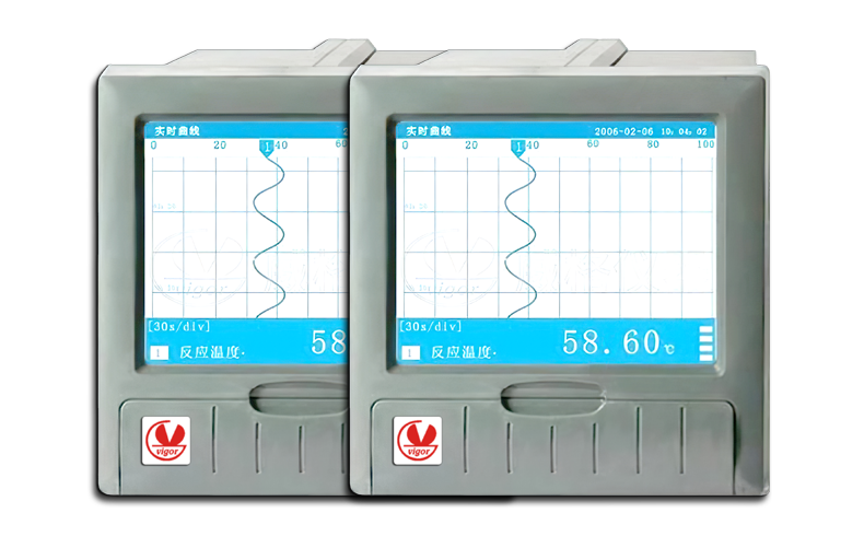 威格無(wú)紙記錄儀（VG5300）無(wú)紙萬(wàn)能輸入，廠(chǎng)家直銷(xiāo)，品質(zhì)保障插圖