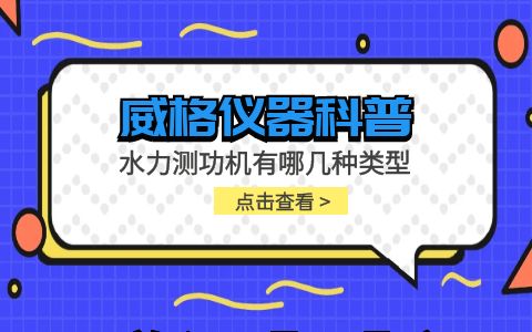 威格儀器-水力測功機有哪幾種類(lèi)型插圖